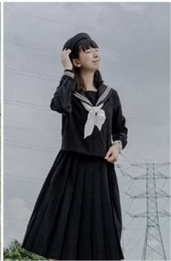 セーラー服 モダンセーラー 黒