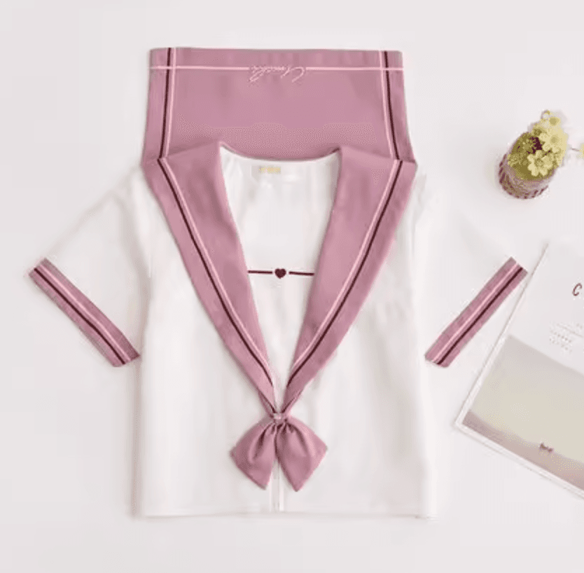セーラー服 優美ピンクセーラー制服セット