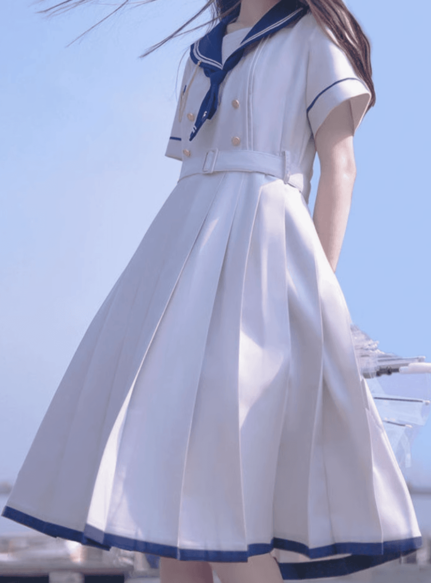 セーラー服 ノスタルジックマリン セーラーワンピース