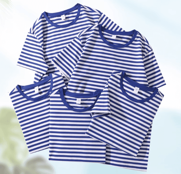 セーラー服 爽やかマリンスタイル ボーダーTシャツ