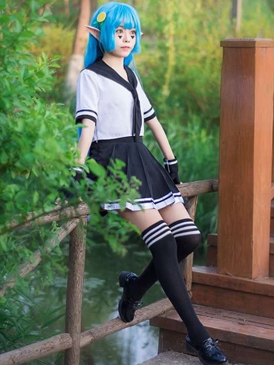 セーラー服 エルフ風 コスプレ衣装セット
