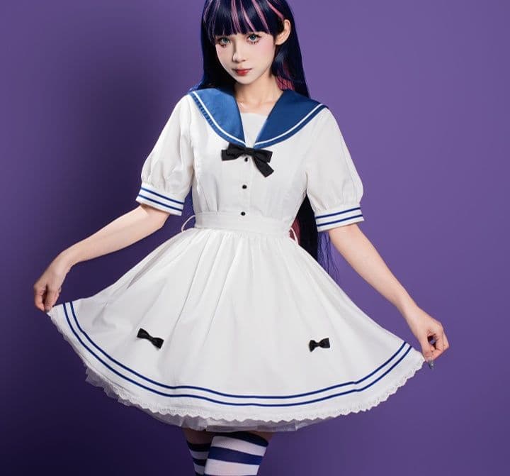 セーラー服 水兵風ロリータ ワンピース