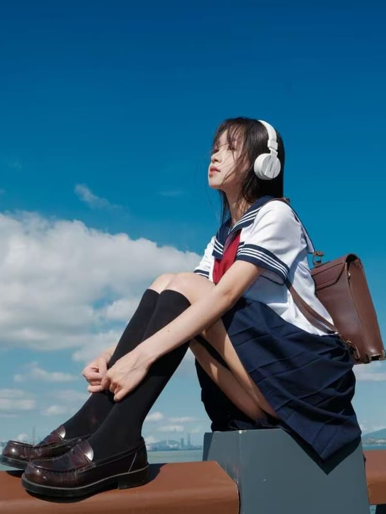 セーラー服 古典的マリンスタイル セーラー半袖