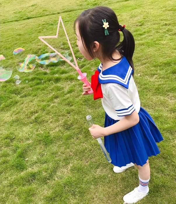 セーラー服 キッズ用 セーラー風コスチュームセット