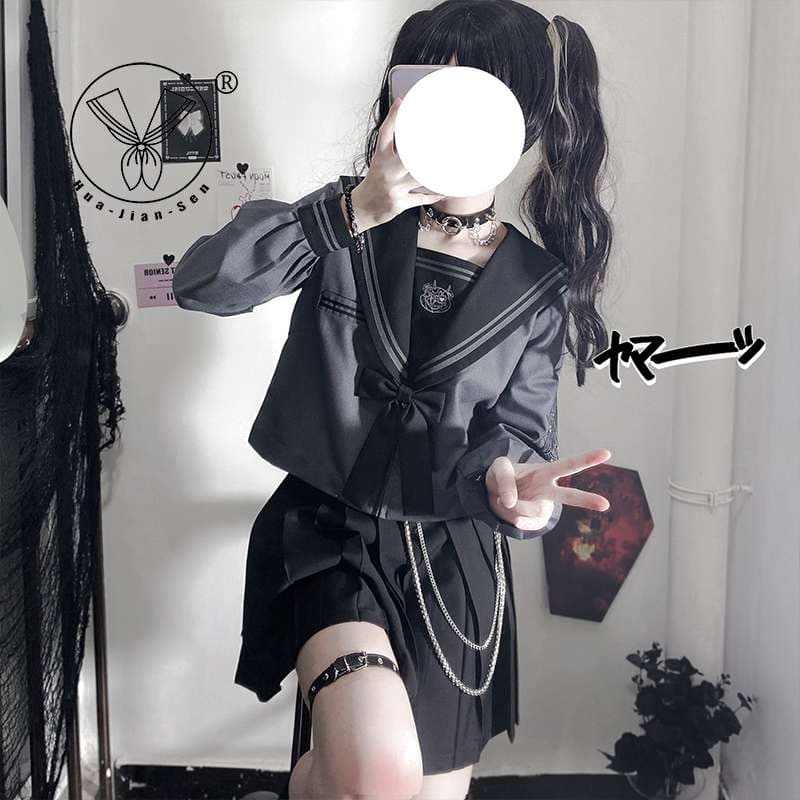 セーラー服 ゴシック風 セット