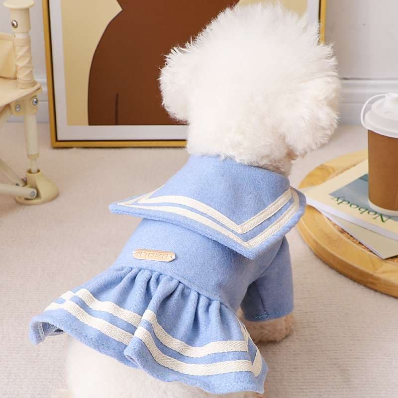セーラー服 ふわもこセーラー風ペット服