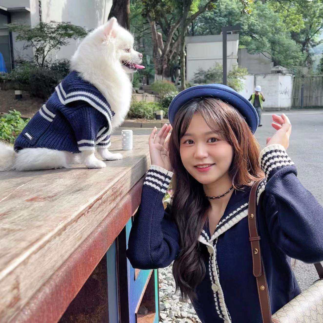 セーラー服 ネイビーセーラー風カーディガン