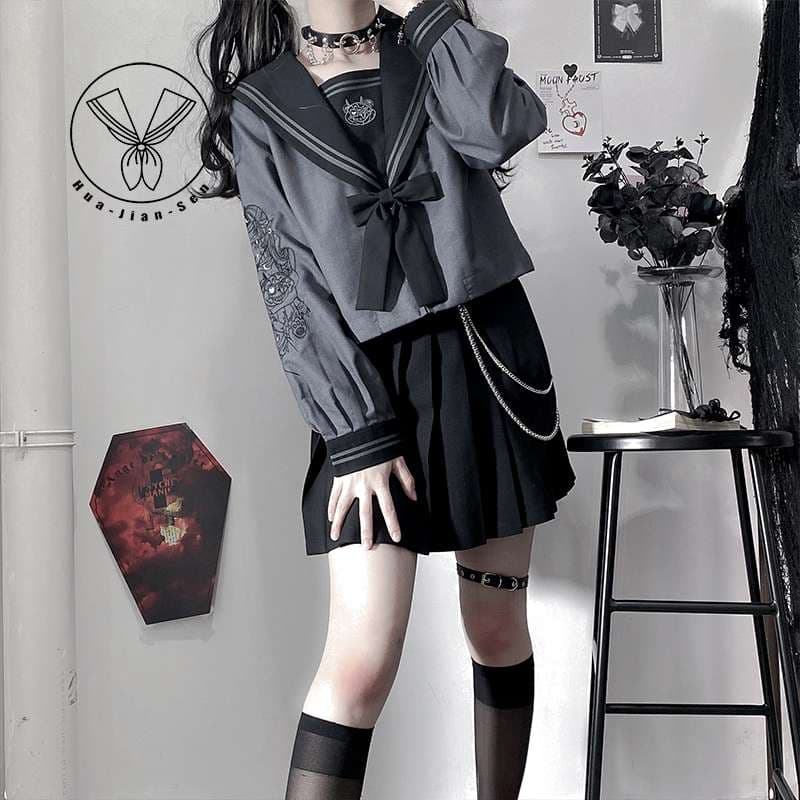 セーラー服 ゴシック風 セット