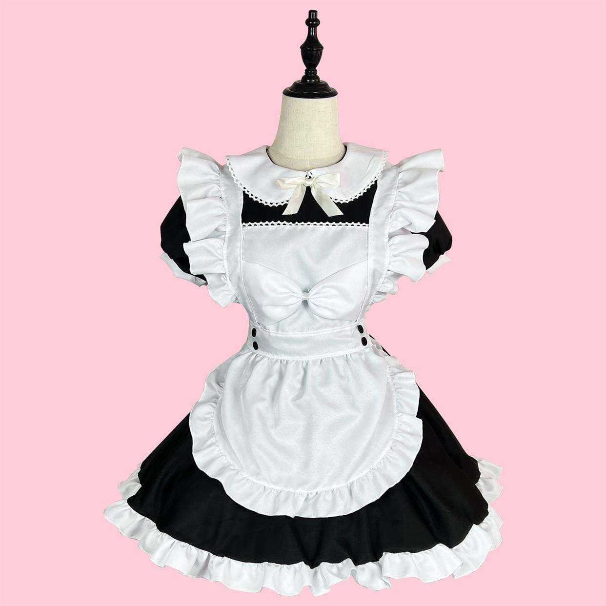 セーラー服 ふりふりメイド服コスチューム セット
