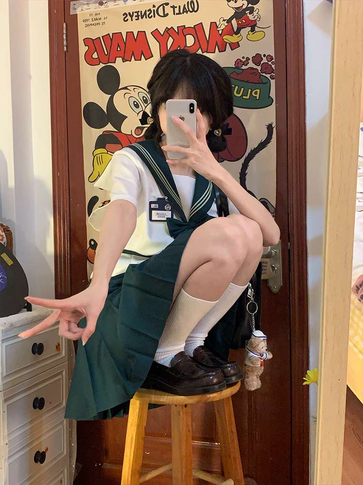 セーラー服 クラシック JK制服コスプレセット