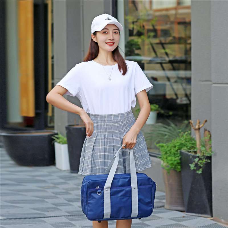 セーラー服 多機能ポケット付き学生風バッグ