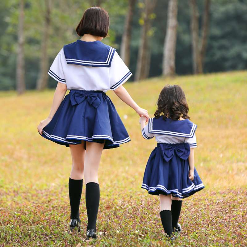 セーラー服 親子で楽しむ コスプレセット