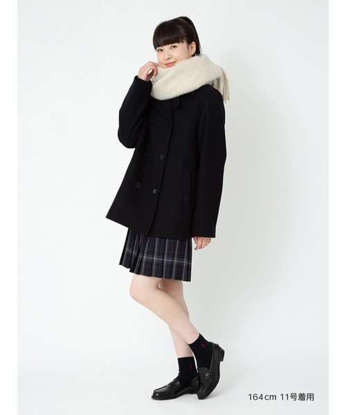 セーラー服 学生向け防寒セット 冬のコート&マフラー