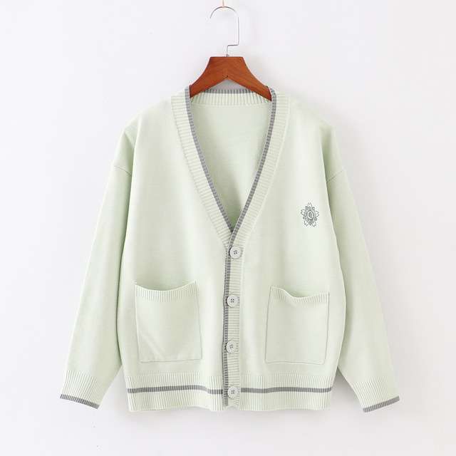 セーラー服 学園風セーラーカーディガン制服セット