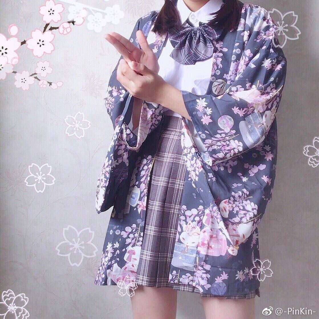セーラー服 桜舞う和風 コーデセット