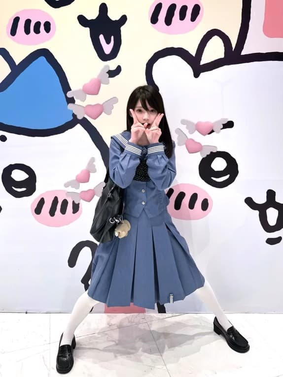 セーラー服 エレガント学園風水玉リボン