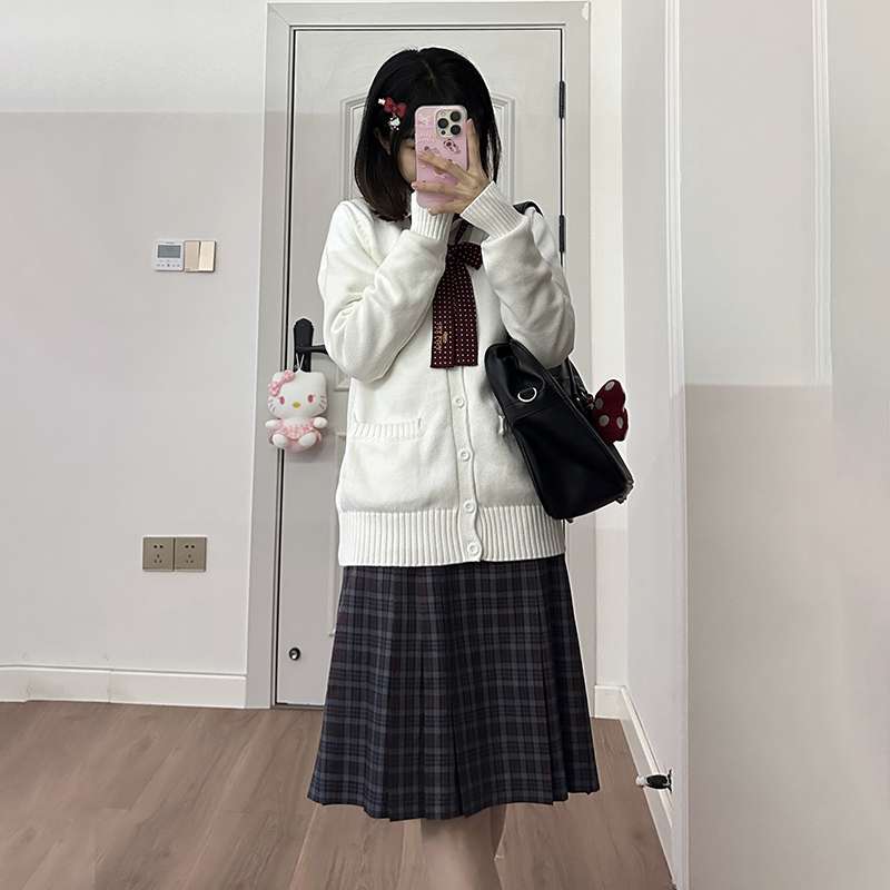 セーラー服 学生風カーディガン付き セット