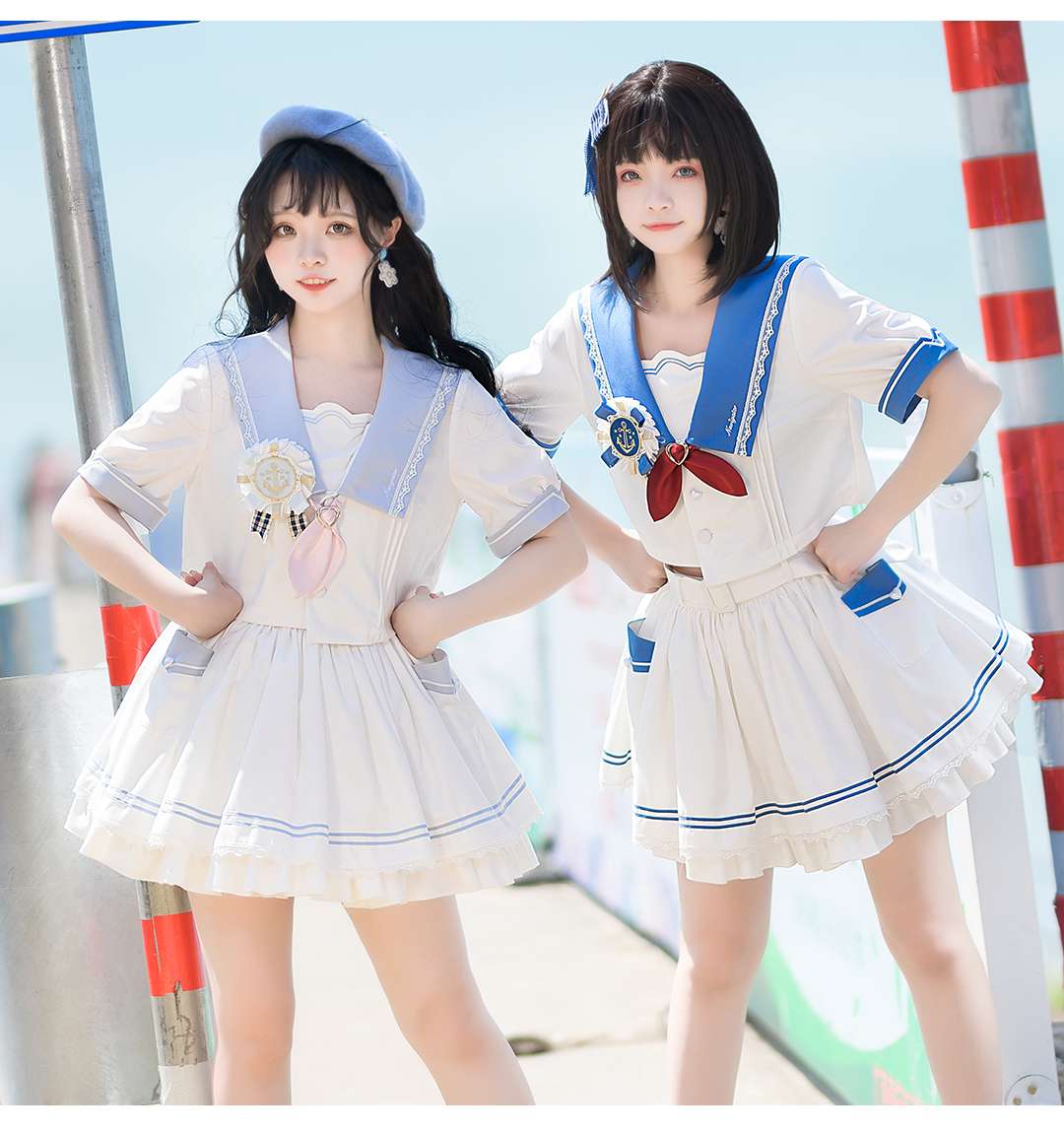 セーラー服 マリン風ロリータワンピース
