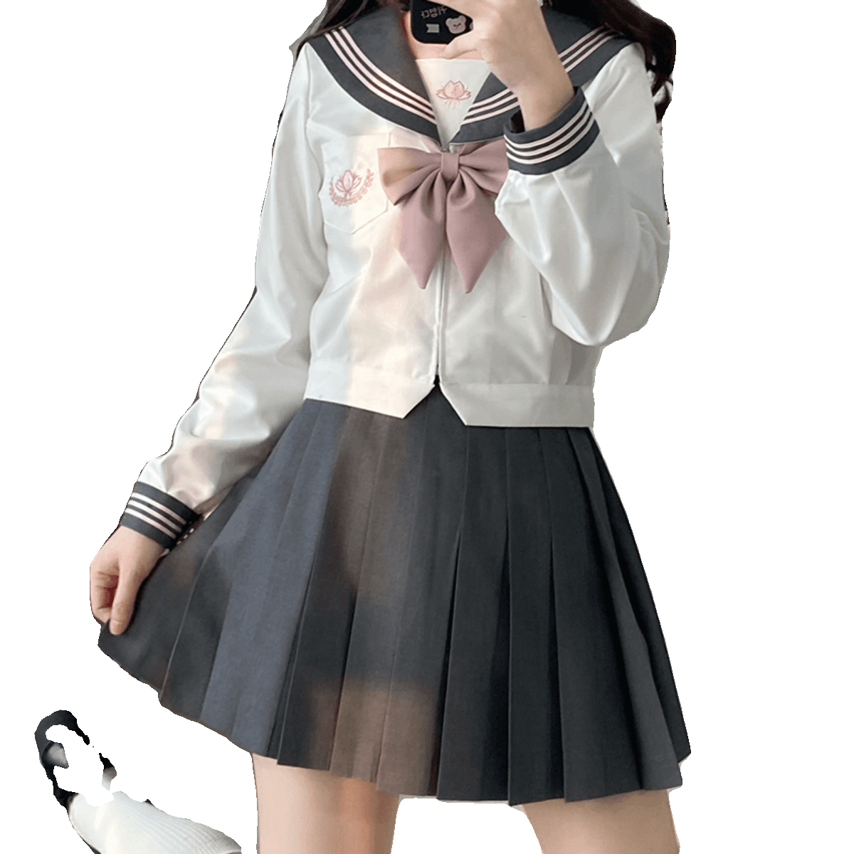 セーラー服 清楚可愛い制服風 上下セット