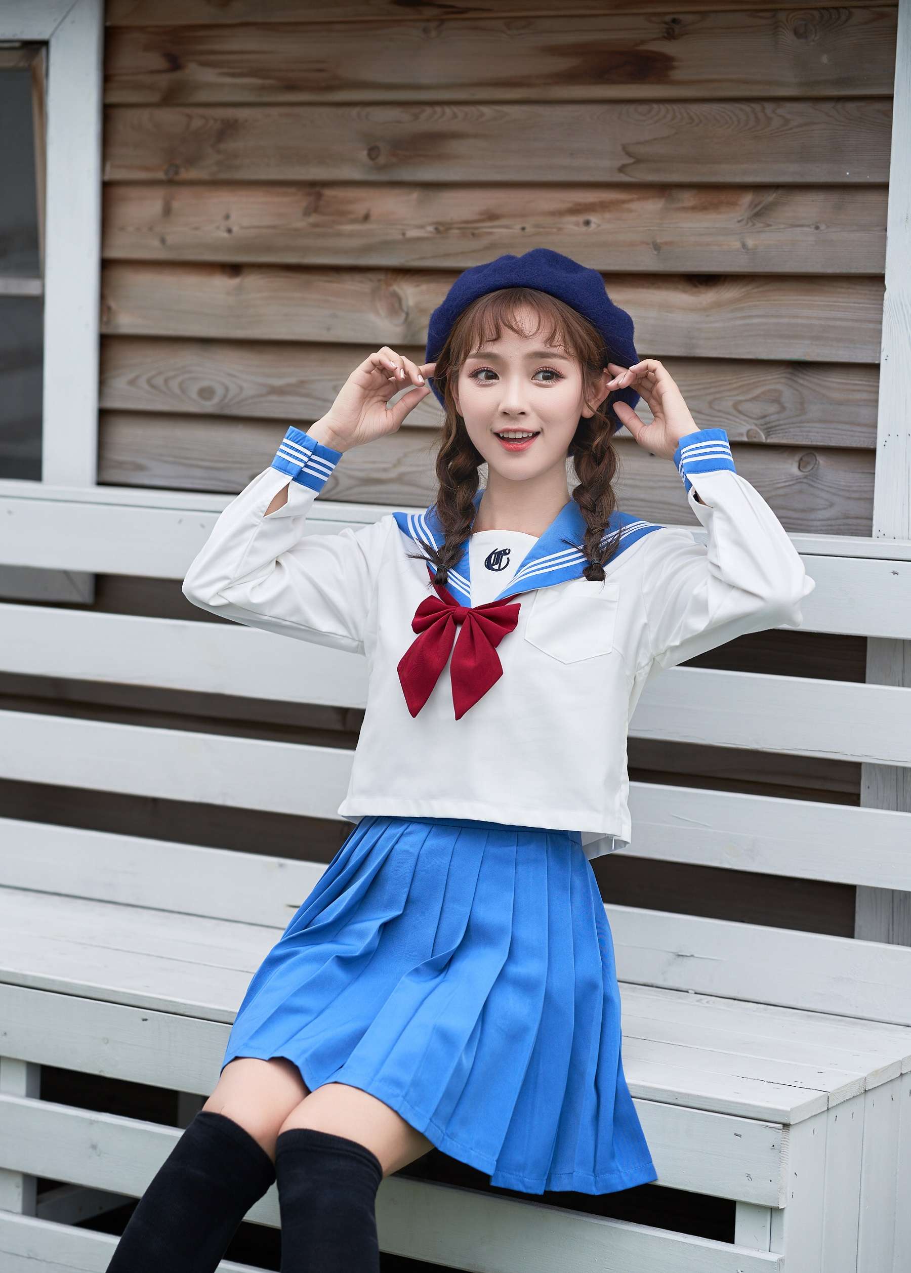 セーラー服 清楚な印象の学生風