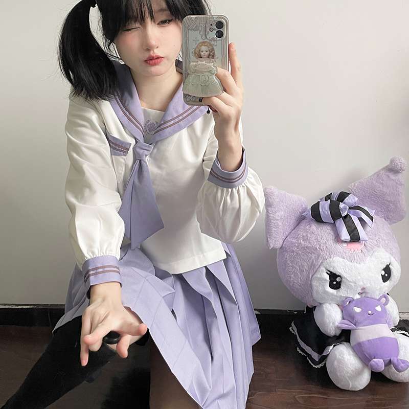 セーラー服 甘めガーリー 上下セット