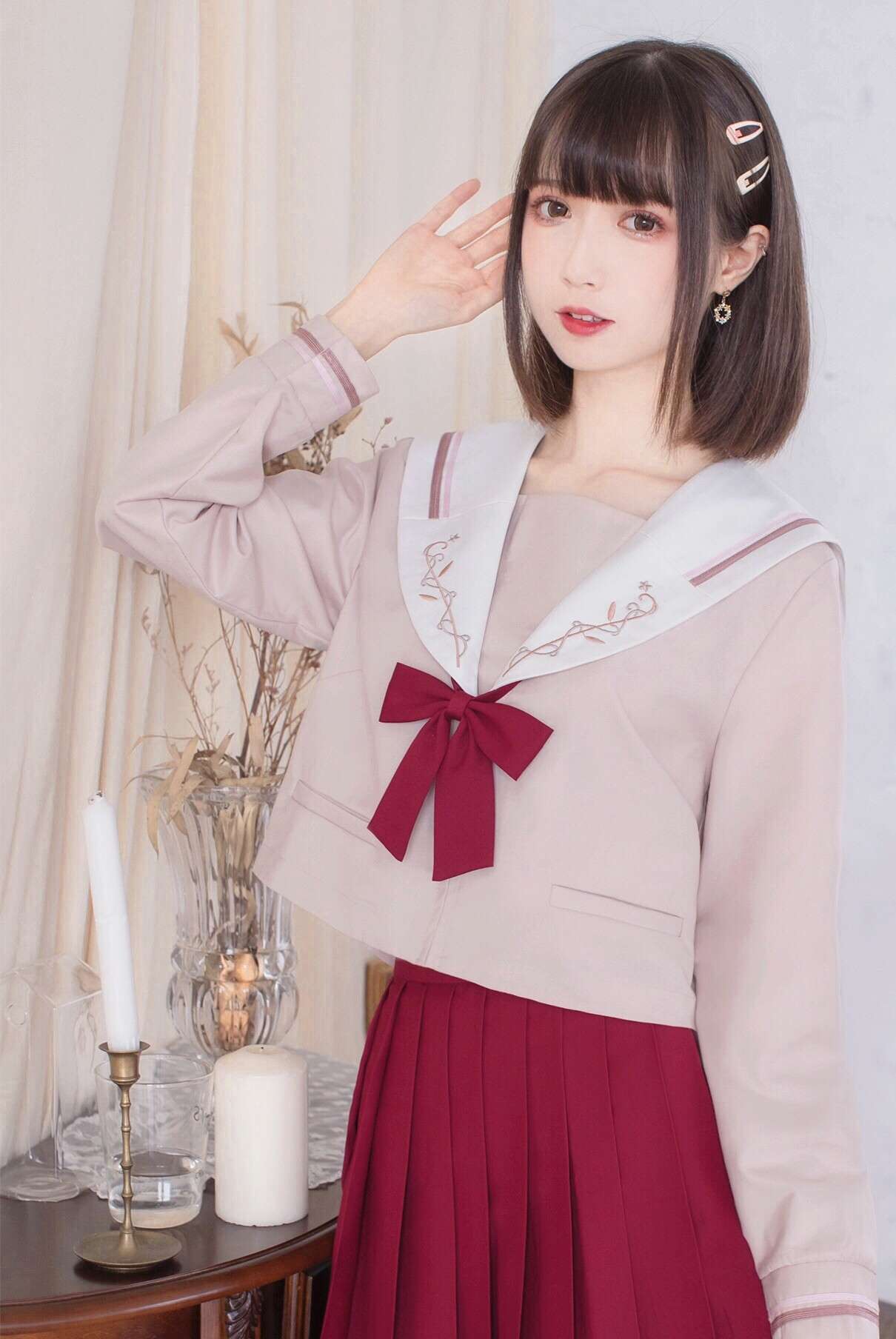 セーラー服 乙女心くすぐるレトロ風