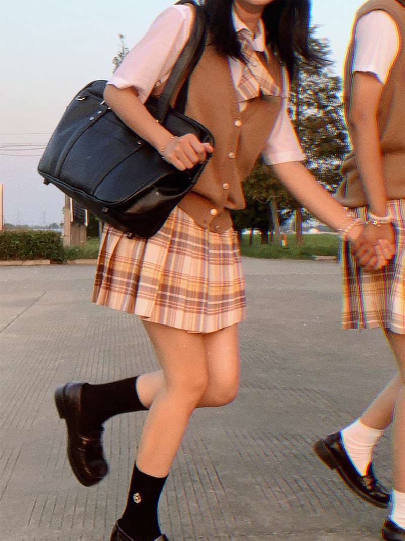セーラー服 学生風レトロショルダーバッグ