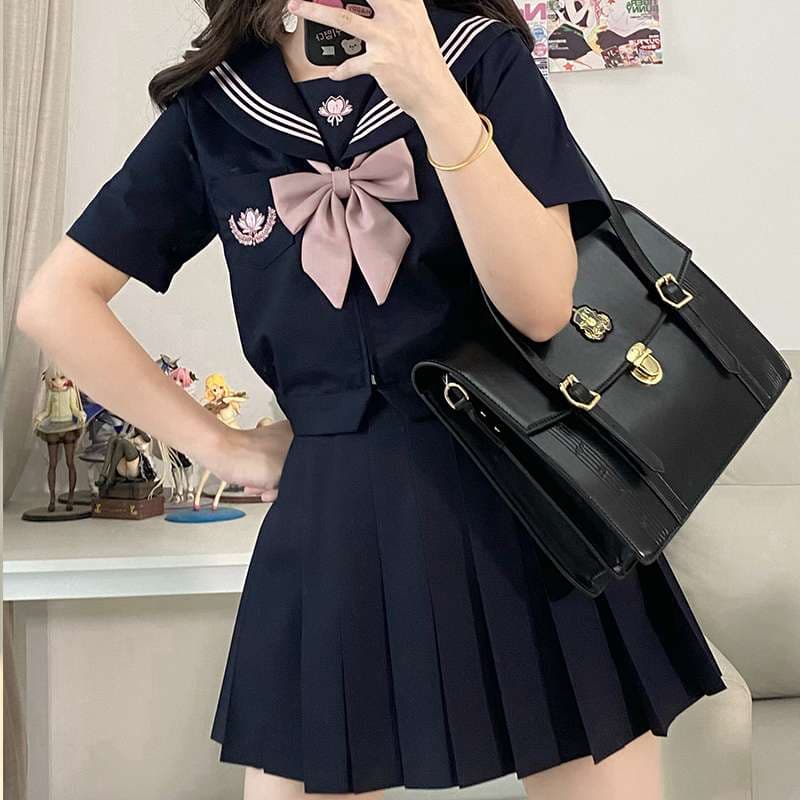セーラー服 清楚可愛い制服風 上下セット