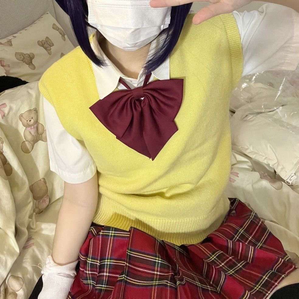 セーラー服 ふわもこ イエローベスト