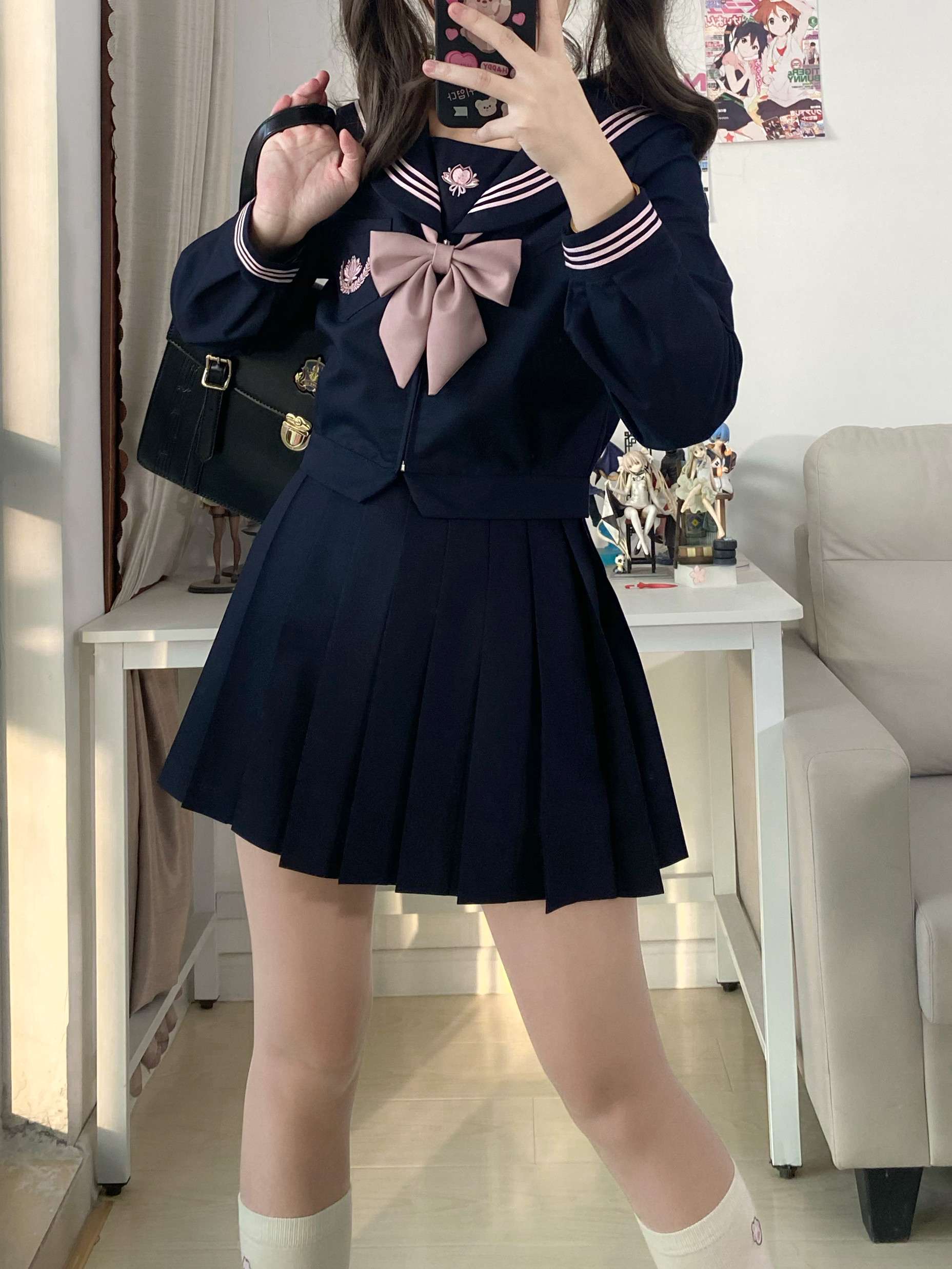 セーラー服 清楚可愛い制服風 上下セット