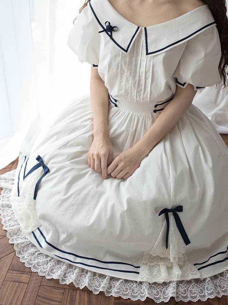 セーラー服 優美な海風セーラーワンピース