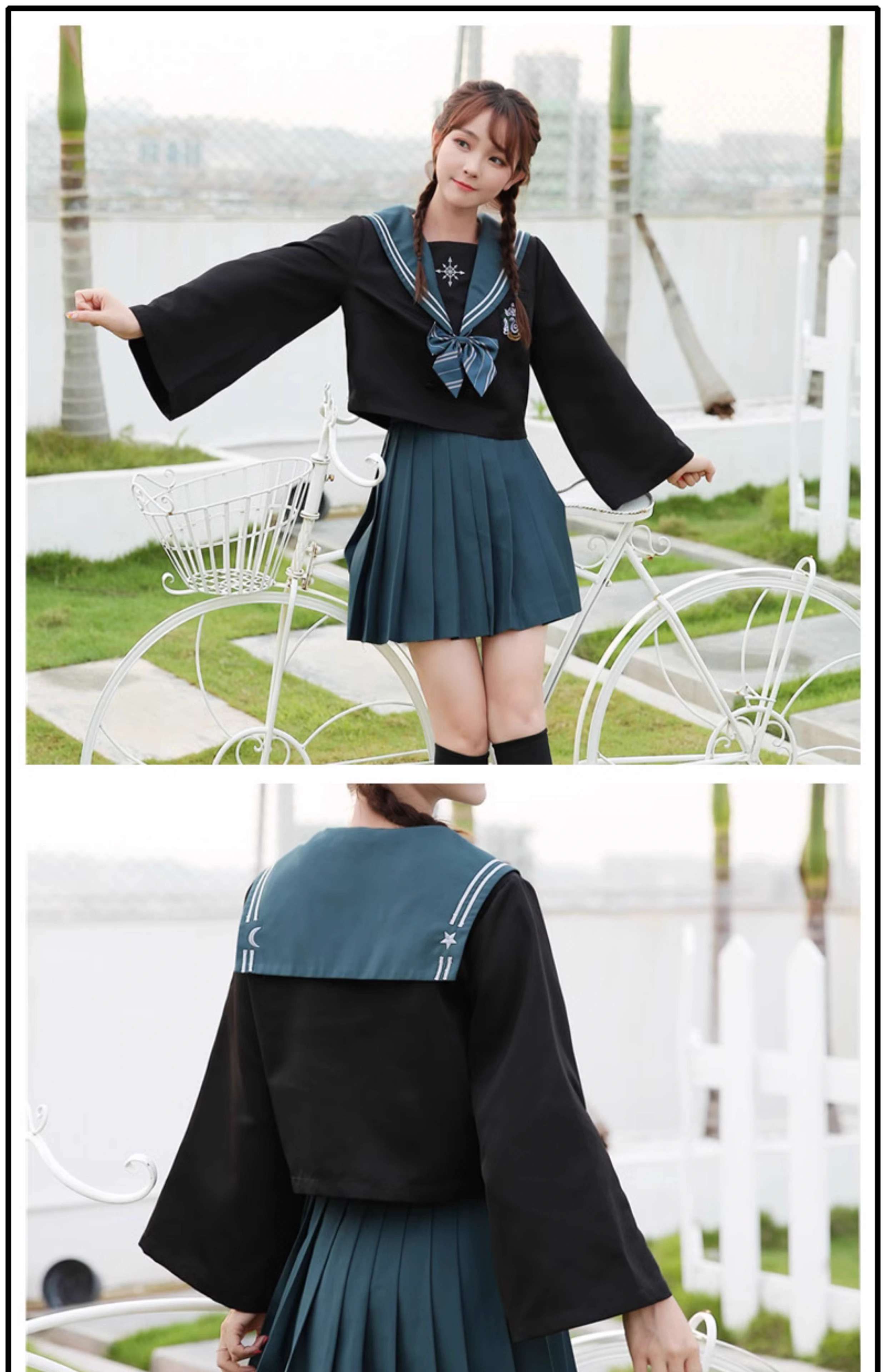 セーラー服 魔法学園風 コスプレセット