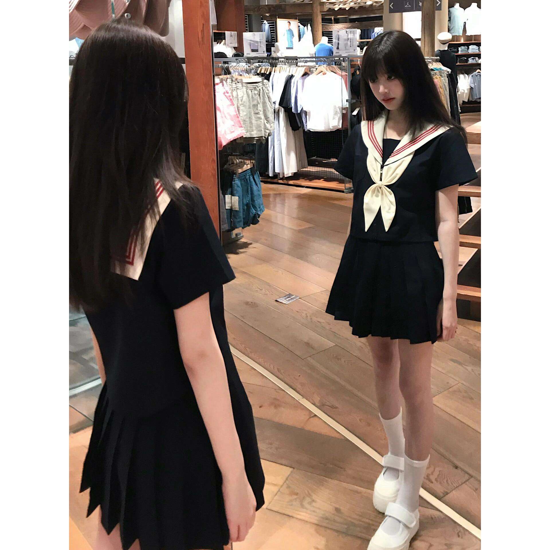 セーラー服 クラシックモダン ブラックセーラー制服
