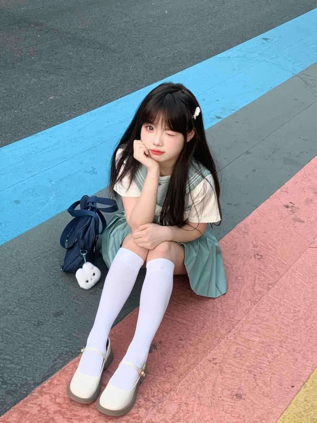 セーラー服 清楚な雰囲気の学生風