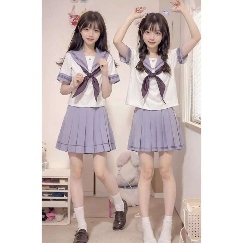 セーラー服 清楚可憐な学園風 上下セット
