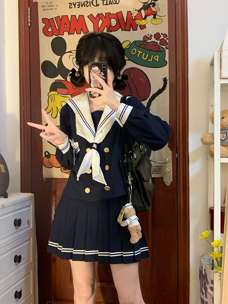 セーラー服 伝統風マリンスタイル
