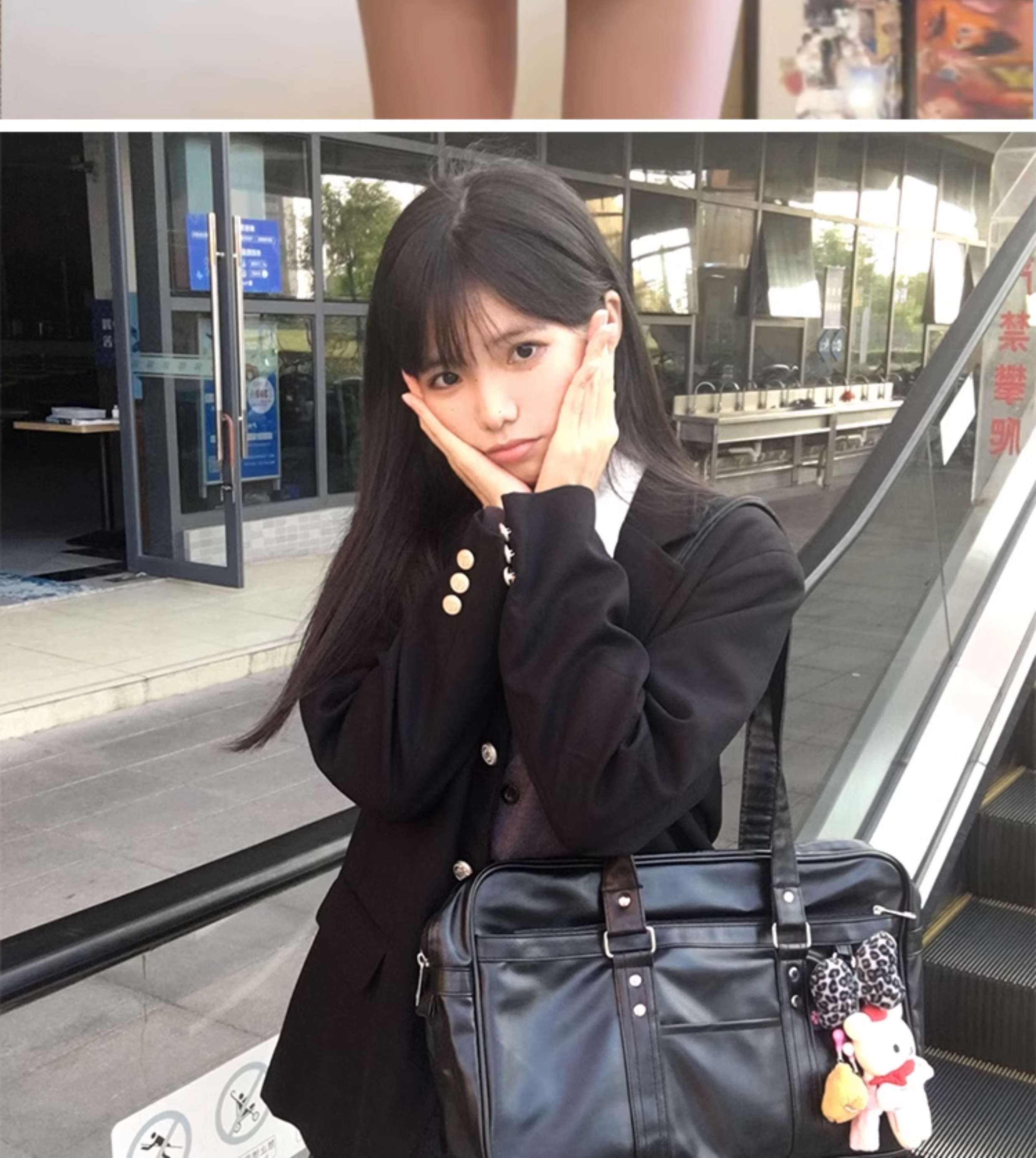 セーラー服 学生風クラシック制服ブレザー