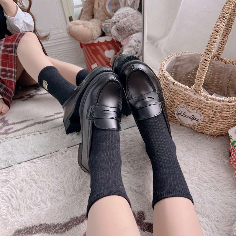 セーラー服 学生風ローファー