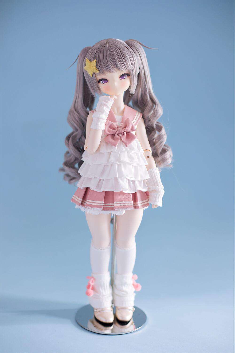 セーラー服 星飾り スタイル美少女人形セット