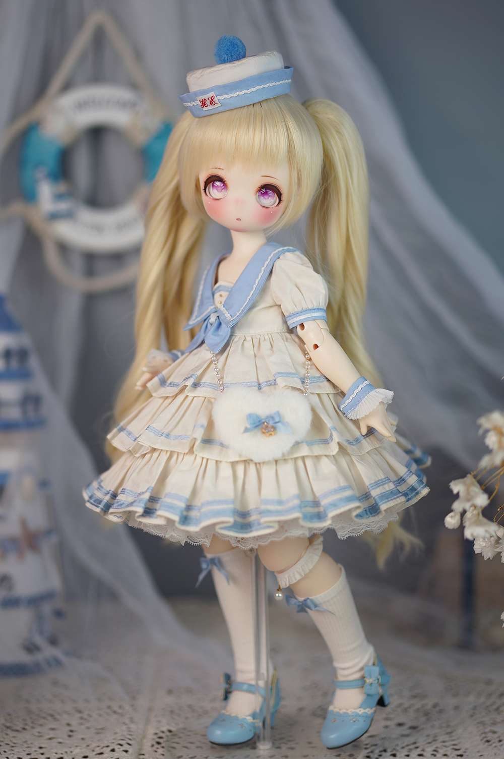 セーラー服 セーラー風ロリータドレス人形