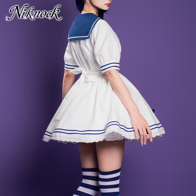 セーラー服 水兵風ロリータ ワンピース