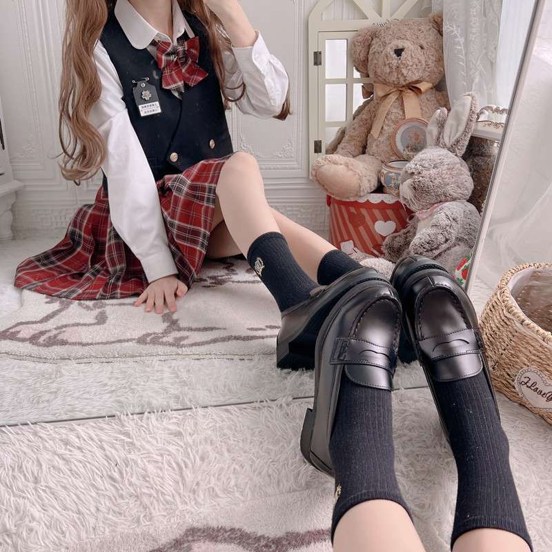 セーラー服 学生風ローファー