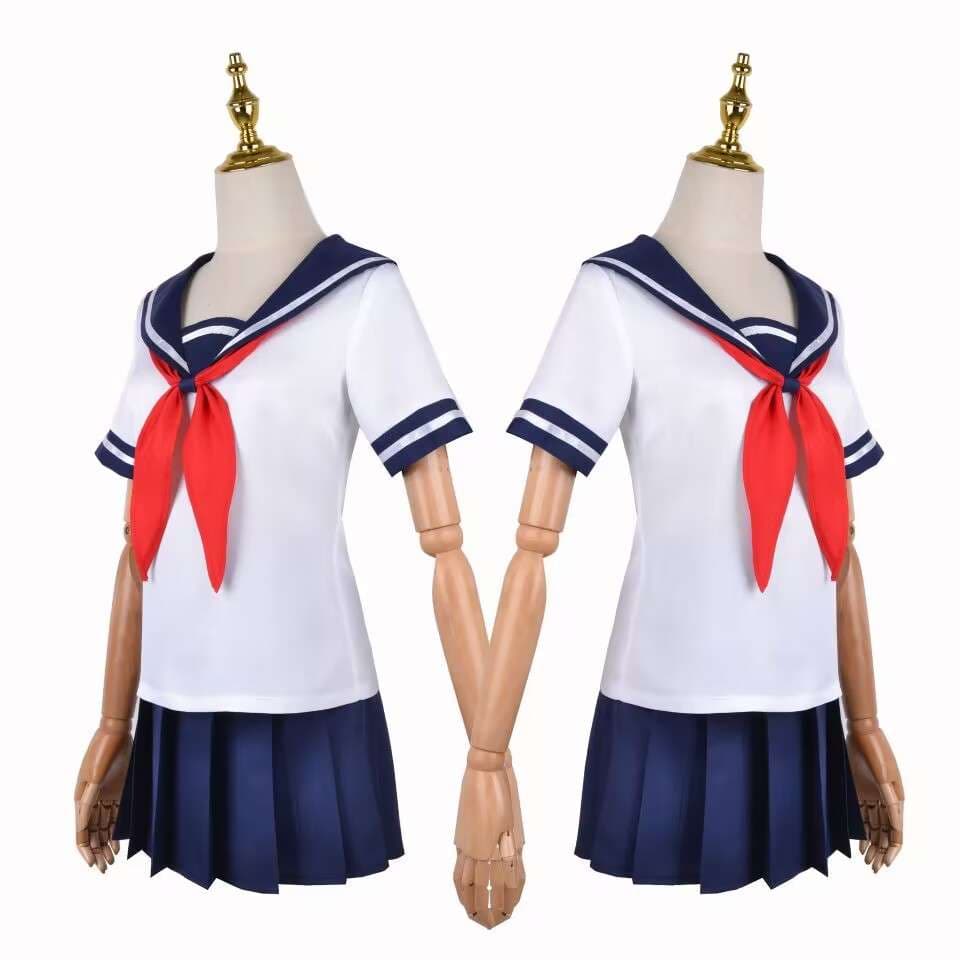 セーラー服 アニメ風 コスプレ衣装セット