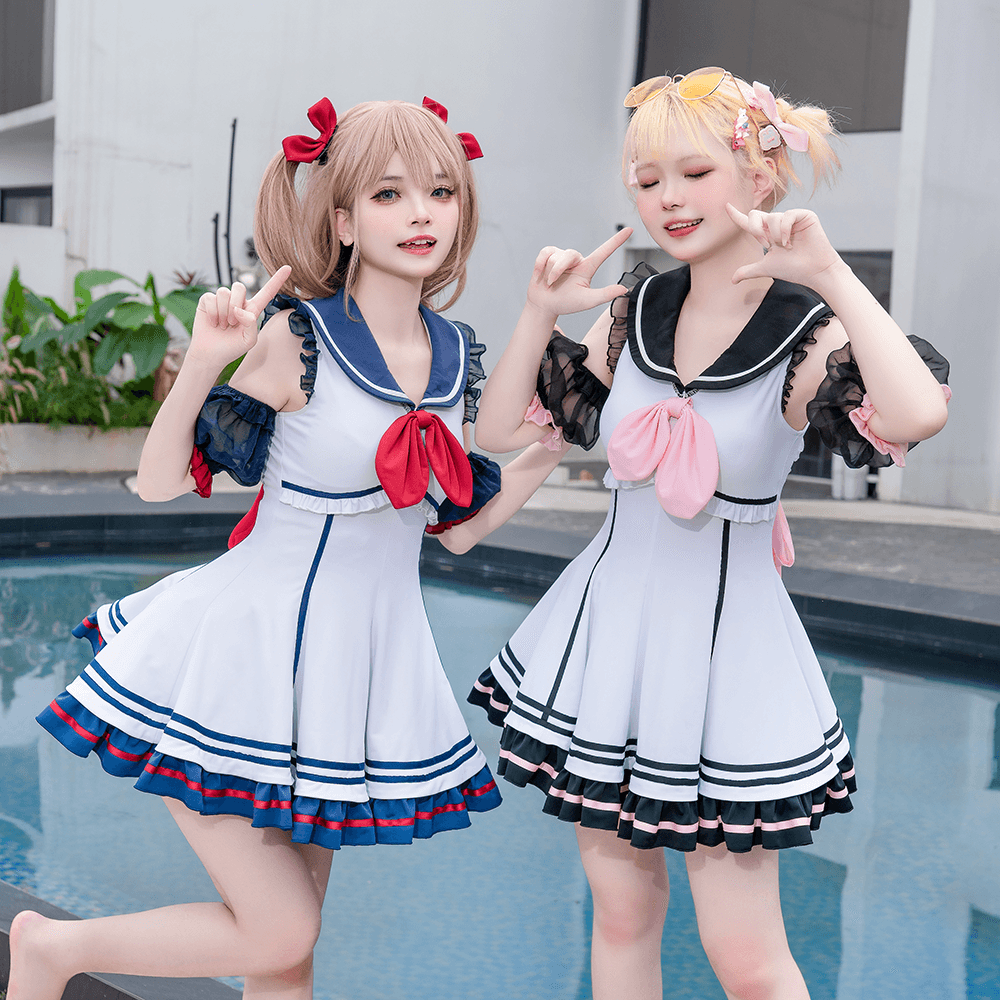 セーラー服 セーラー風スイムウェア
