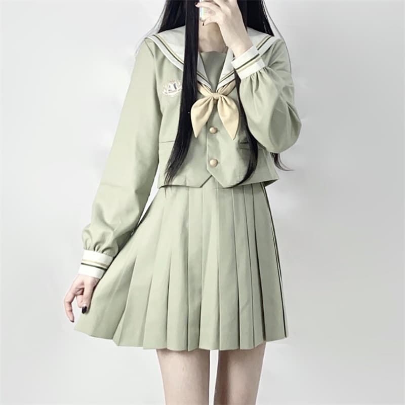 セーラー服 清楚優雅な学院風セーラーブラウス