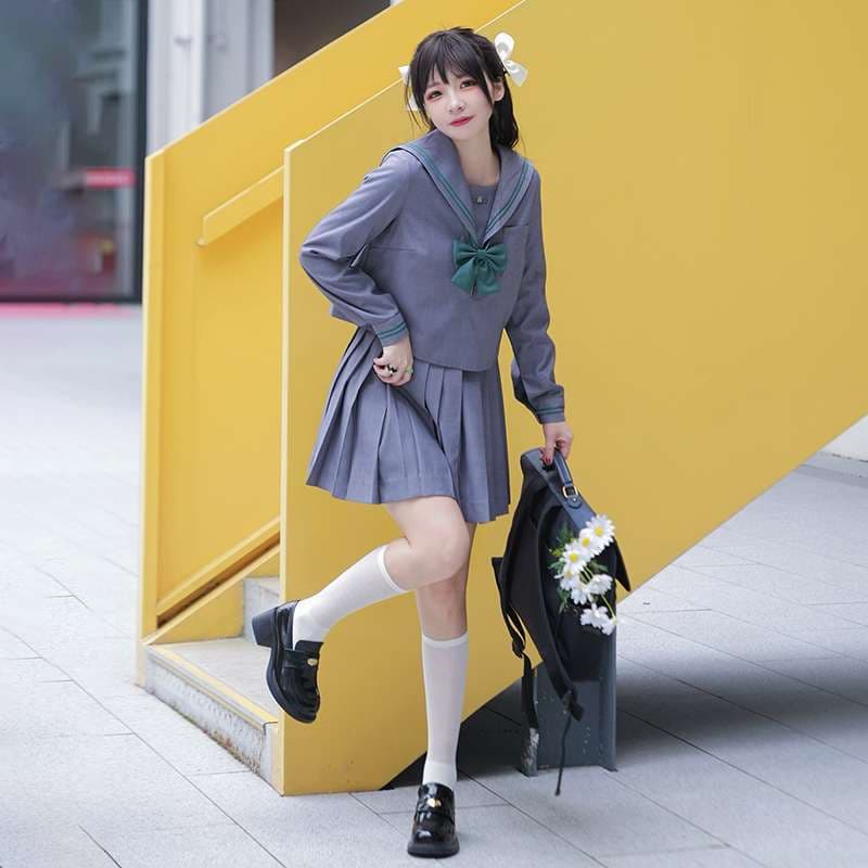 セーラー服 学生風 上下セット