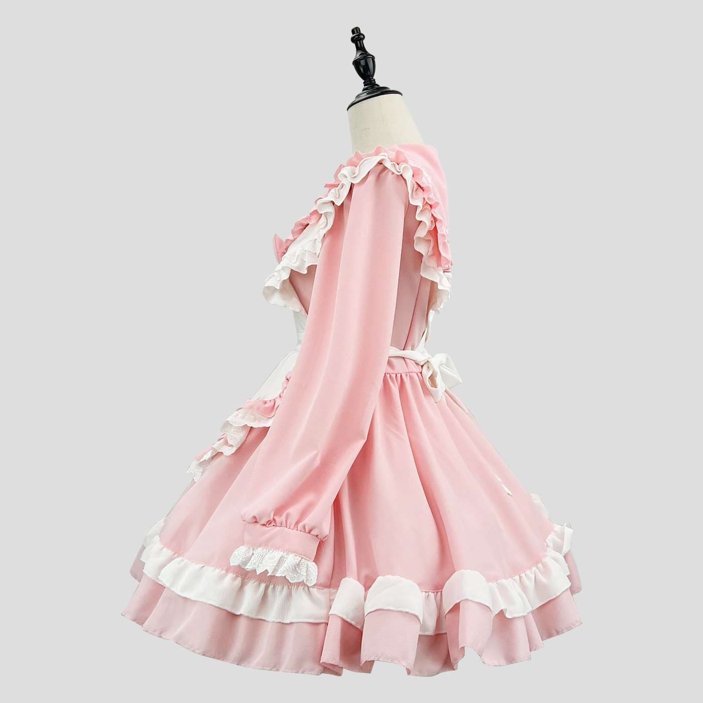 セーラー服 ふんわりメイド風ロリータワンピース