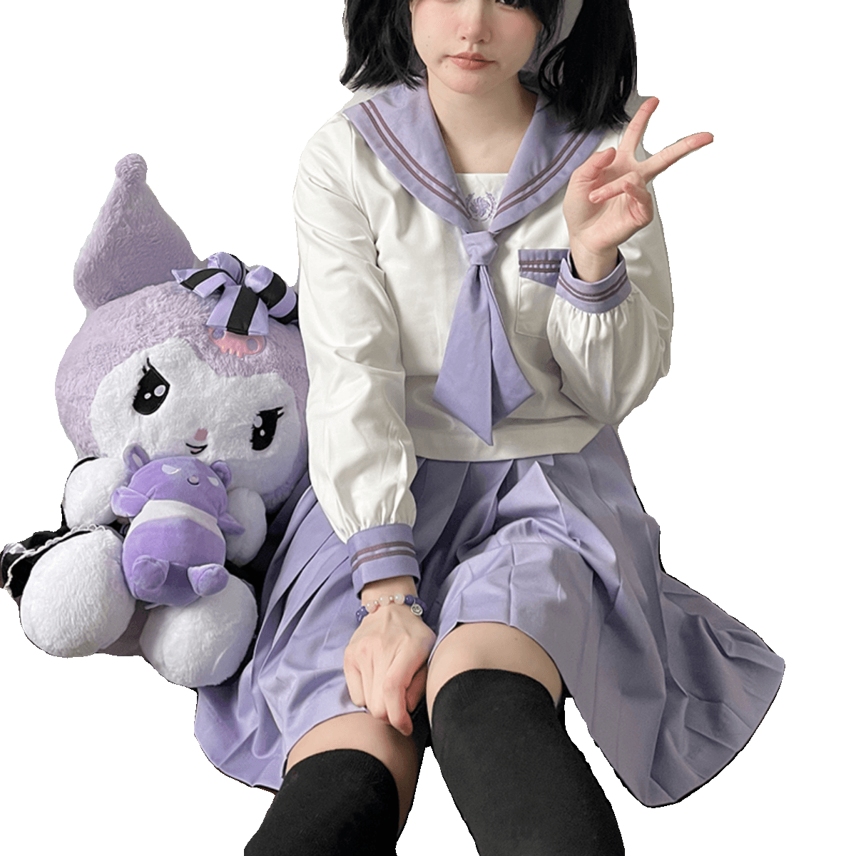 セーラー服 甘めガーリー 上下セット