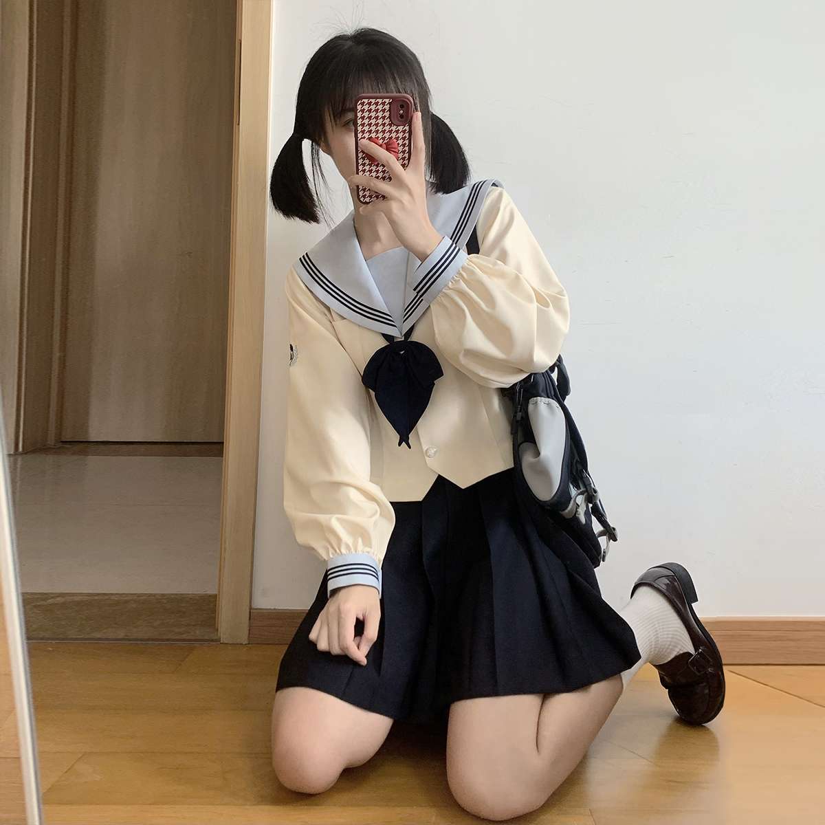 セーラー服 クラシック長袖 制服セット