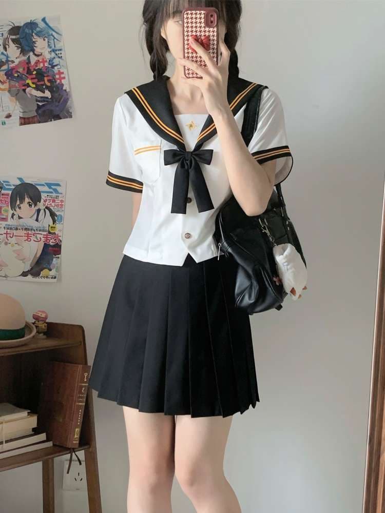 セーラー服 学園風 コスプレセット